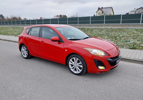 Mazda 3 cena 25900 przebieg: 183000, rok produkcji 2011 z Nowe Miasteczko małe 781